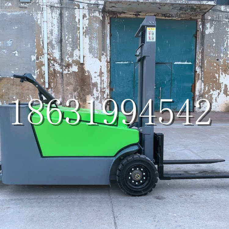 依兰县小型电动叉车1吨2吨步行站驾式电瓶堆高充电装卸车液压升降车铲车